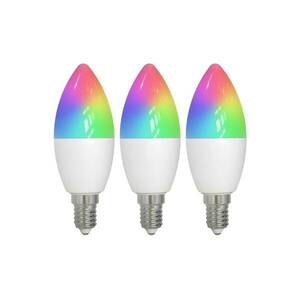 LUUMR Smart E14 4.9W CCT RGB ZigBee Tuya Hue 3 darabos LUUMR Smart E14 kép