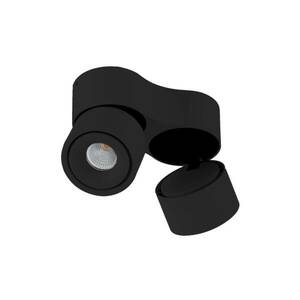 Arcchio LED mennyezeti spotlámpa Rotari, 6, 1W, 2 lámpás, fekete kép