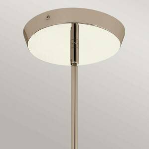 Kayva LED-es függőlámpa, IP44, 4 lámpás, polírozott nikkel kép