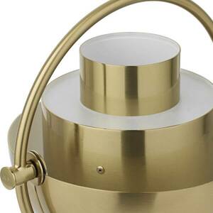 GUBI újratölthető asztali lámpa Multi-Lite magasság 30 cm sárgaréz/brass kép