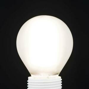 LED izzó, E27 G45, matt, 6W, 827, 720 lm, dimmelhető kép
