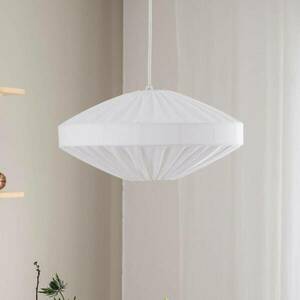 PR Home Edith függőlámpa, Ø 38 cm, pamut, fehér kép