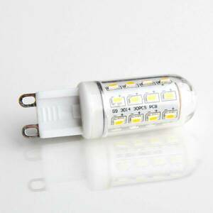 LED izzó cső alakú G9 3W 830 átlátszó 2-es készlet kép