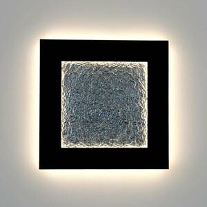 Plenilunio Eclipse LED-es fali lámpa, barna/ezüst színű, 80 cm-es kép