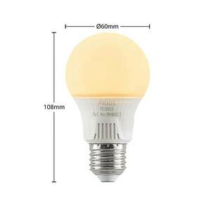 LED izzó E27 A60 7 W fehér 3000 K 10-es készlet kép