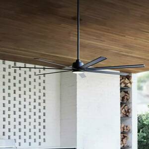 Beacon mennyezeti ventilátor világítással Atlanta fekete DC csendes kép