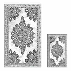 Szürke fürdőszobai kilépő szett 2 db-os 60x100 cm – Mila Home kép