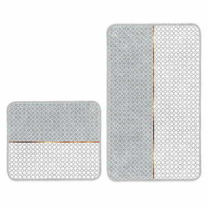 Szürke fürdőszobai kilépő szett 2 db-os 60x100 cm – Mila Home kép