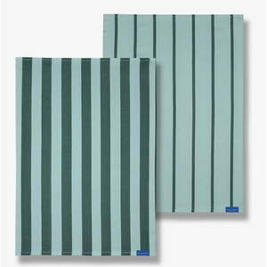 Pamut konyharuha szett 2 db-os 50x70 cm Stripes – Mette Ditmer Denmark kép
