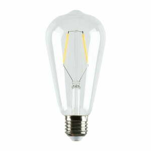 Meleg színű LED izzó E27 foglalattal, 4 W – Kave Home kép