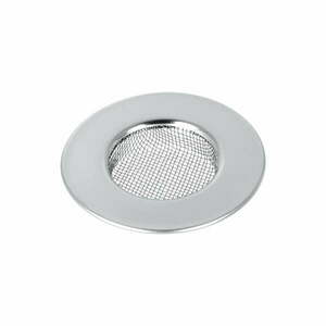 Rozsdamentes acél konyhai lefolyószűrő, ø 7, 5 cm - Metaltex kép