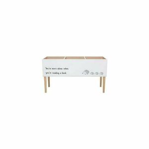 Fehér gyerek könyvespolc 90x50 cm Salam – Bloomingville Mini kép