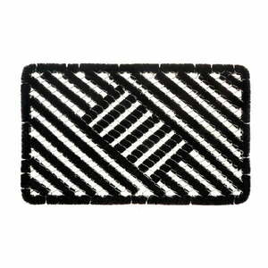 Kókuszrost lábtörlő 40x60 cm Coco Black – Hanse Home kép