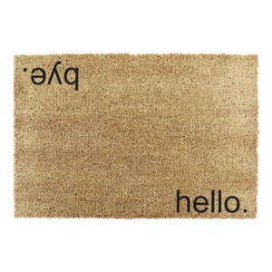 Kókuszrost lábtörlő 40x60 cm Hello, Bye – Artsy Doormats kép