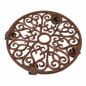 Fém gurulós virágállvány ø 34, 5 cm Ornament – Esschert Design kép