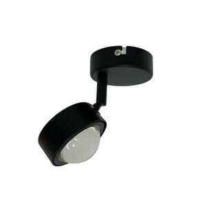 Lindby reflektor Jyla, fekete, lencse, 4, 200 K, Ø 8 cm, GX53 kép