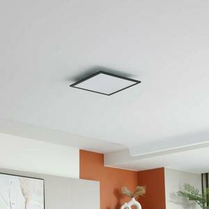 Lindby LED panel Enhife, fekete, 39.5x39.5 cm kép