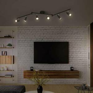 LEDVANCE LED mennyezeti spotlámpa GU10, hatlángú, fekete kép