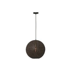 Oronero függőlámpa, Ø 30 cm, fekete/arany, fém kép