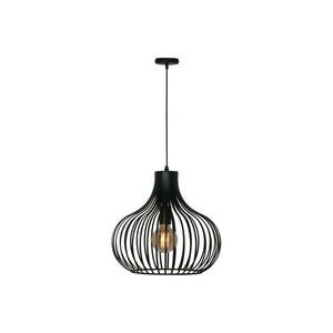 Aglio függőlámpa, Ø 38 cm, fekete, fém kép