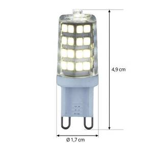 Lindby LED-es tolllámpa, G9, 3 W, világos, 4000 K, 350 lm kép