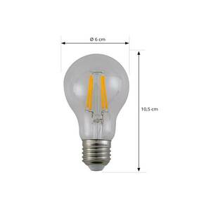 LED izzószál, világos, E27, 7, 2W, 2700K, 1521 lm kép