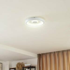 Lindby Smart Lynden LED-es mennyezeti lámpa Ø 38cm fehér RGB Tuya kép