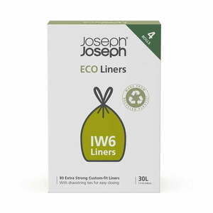Szemeteszsák készlet 80 db-os 30 l IW6 – Joseph Joseph kép