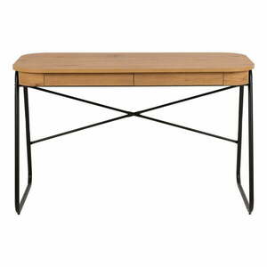 Íróasztal tölgyfa dekoros asztallappal 60x120 cm Blueton – Actona kép