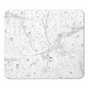 Fehér-szürke kovaföld fürdőszobai kilépő 35x45 cm Aqua – douceur d'intérieur kép