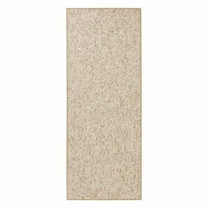 Világosbarna futószőnyeg 80x200 cm Wolly – BT Carpet kép