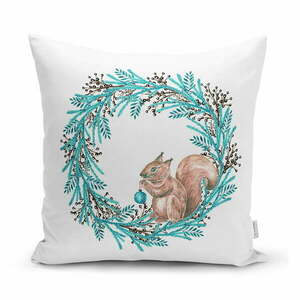 Karácsonyi mintás textil párnahuzat 43x43 cm – Mila Home kép