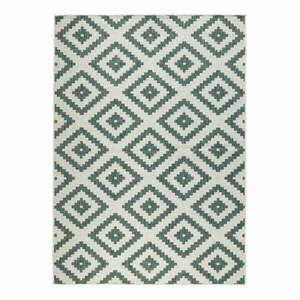 Malta zöld-krémszínű kültéri szőnyeg, 120 x 170 cm - NORTHRUGS kép