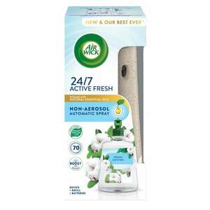 Air Wick 24/7 Active Fresh Automata légfrissítő készülék Pamut ut... kép