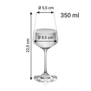 Tescoma GIORGIO Fehérboros pohár 350 ml, 6 db kép