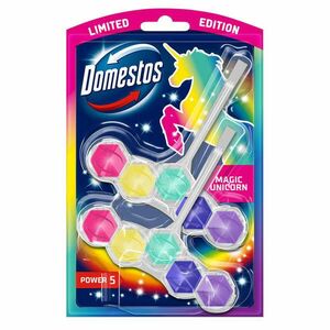 Domestos Power5 Magic Unicorn WC illatosító blokk, 2x50 g kép