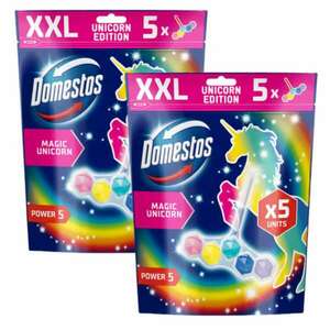 Domestos Power5 WC illatosító blokk Magic Unicornis, 10x50 g kép