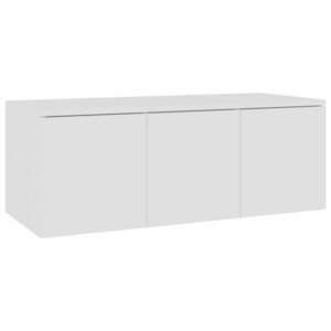 vidaXL fehér szerelt fa TV-szekrény 80 x 34 x 30 cm kép