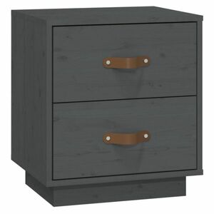 vidaXL tömör fenyőfa éjjeliszekrény 40 x 34 x 45 cm kép