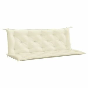 vidaXL krémfehér oxford szövet kerti padpárna 150 x (50+50) x 7 cm kép