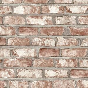 DUTCH WALLCOVERINGS piros tégla mintás tapéta kép