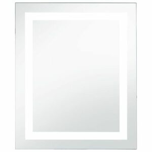 vidaXL LED-es fürdőszobai tükör érintésérzékelővel 80 x 60 cm kép