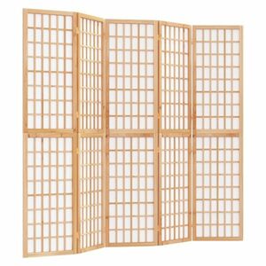 vidaXL 5 paneles paraván 200 x 170 cm kép