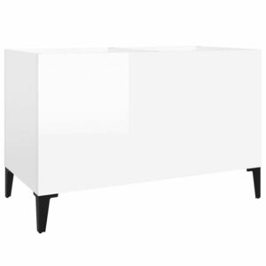 Fehér szerelt fa hanglemezszekrény 74, 5x38x48 cm kép