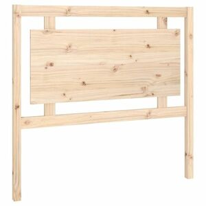vidaXL tömör fenyőfa ágyfejtámla 105, 5 x 4 x 100 cm kép