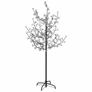 vidaXL LED-es cseresznyevirágfa 120 meleg fehér LED-del 150 cm kép