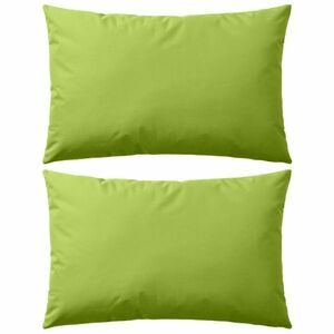 vidaXL 2 db almazöld kültéri párna 60 x 40 cm kép