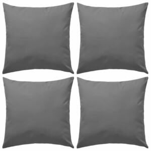 vidaXL 4 db szürke kültéri párna 45 x 45 cm kép