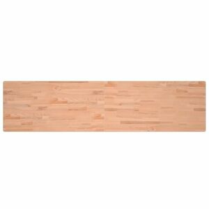 vidaXL tömör bükkfa íróasztallap 220 x 55 x 2, 5 cm kép