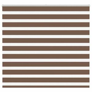 vidaXL zebrafüggönnyel barna szövetszélesség 155, 9 cm poliészter kép